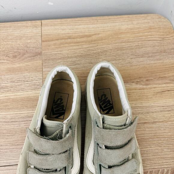 Vans Old Skool V Sneakers Gray Adjustable Strap Men’s Size 6.5 main image 6